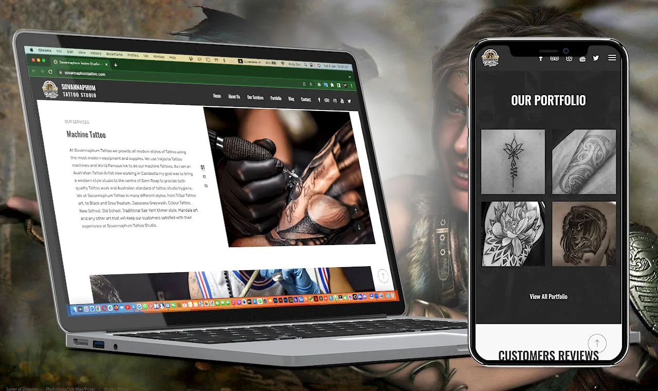 High-Quality Tattoo Shop – Sovannaphum Tattoo Studio