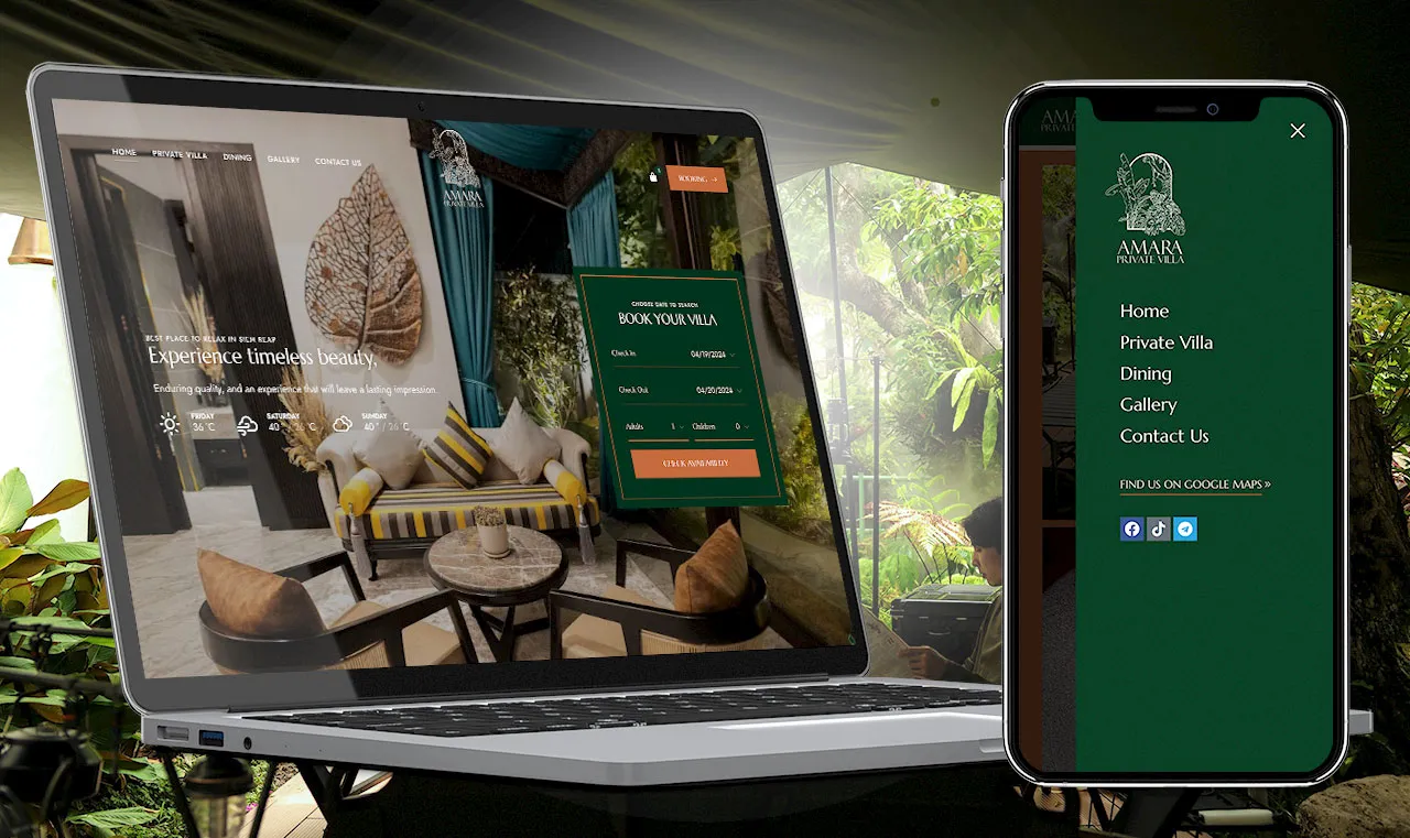 Amara Private Villa – Ultimate luxury villas with sophistication and comfort in Siem Reap