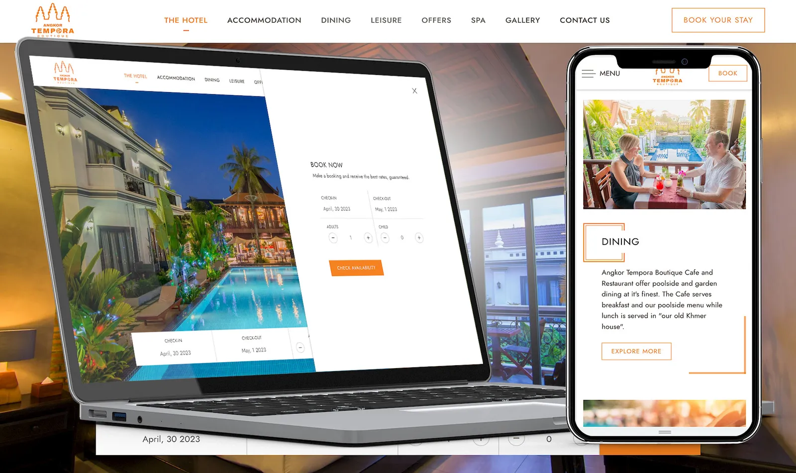 From Booking to Check-Out: The Features You Must Have for Your Boutique Hotel Website in Cambodia