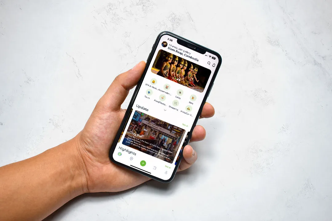 mApp Free Siem Reap Directory Listing - Cambodia