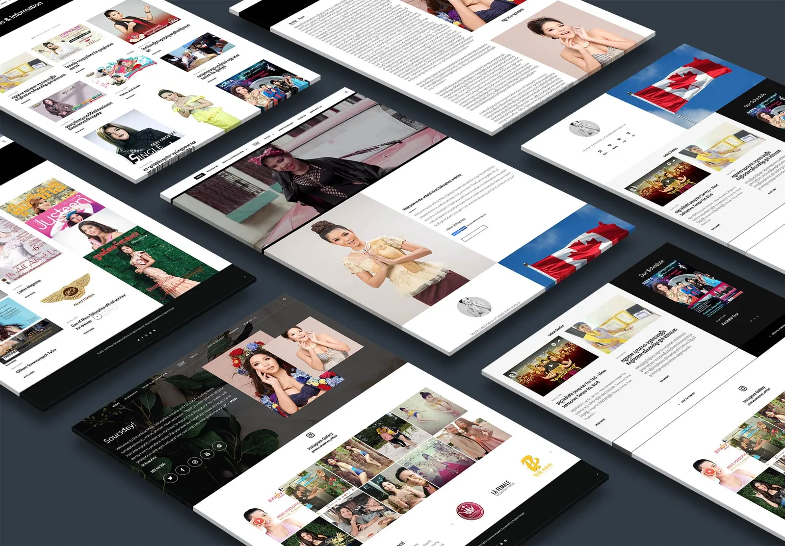 Sitemap for Entertainment or Club Website in Cambodia