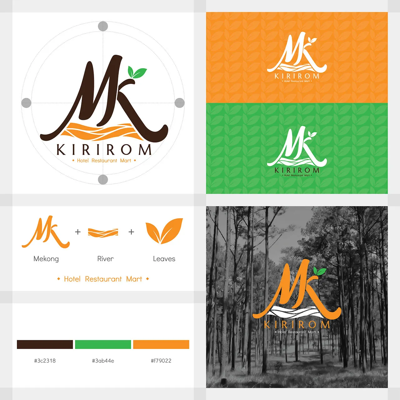 MK Kirirom Logo Design Cambodia