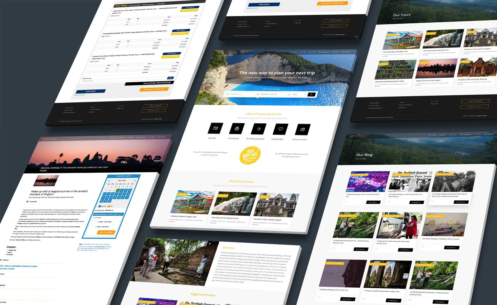 Exploring the Essential Website Features of Cambodia’s Premier Travel Agency